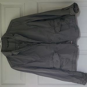 Eddie Bauer grey blazer